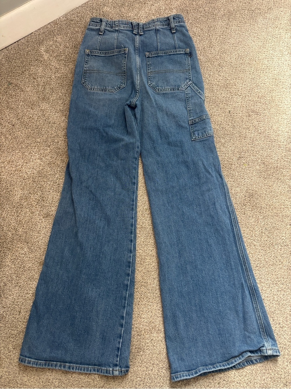 Anthropologie Pilcro The Carpenter Wide-Leg Jeans - 25 Waist - Picture 8 of 15